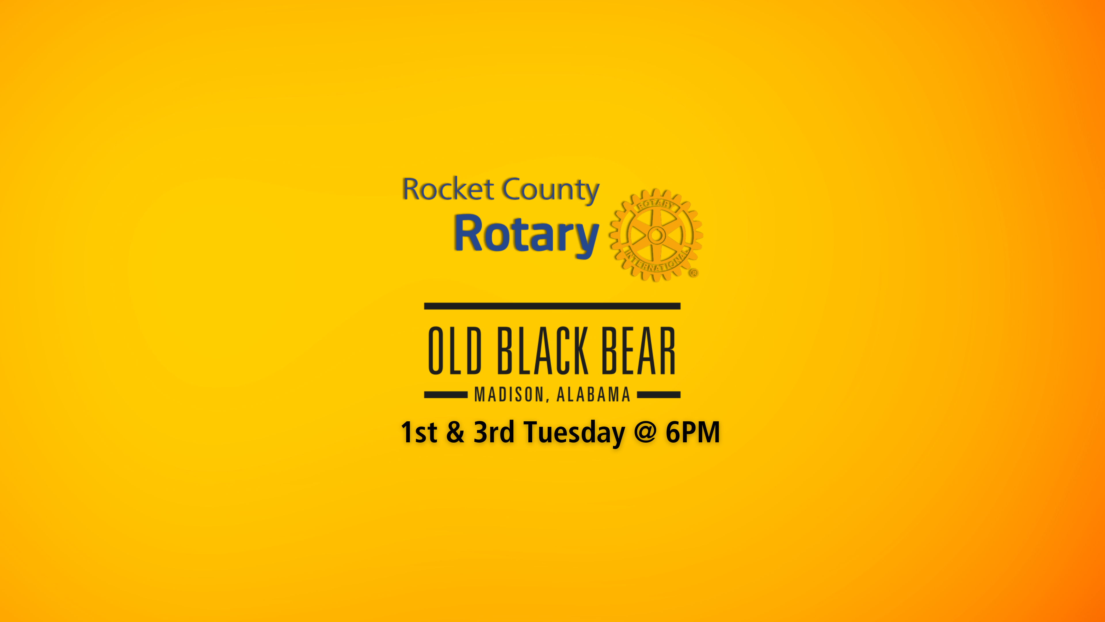 Rotary Club Dinner Meeting - Rotary International: Madison, Alabama